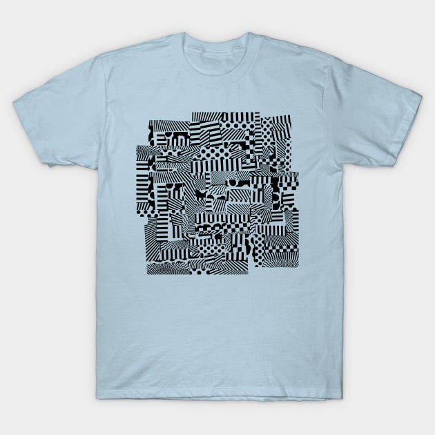 Dazzle 01 T-Shirt by dennis_schmickle